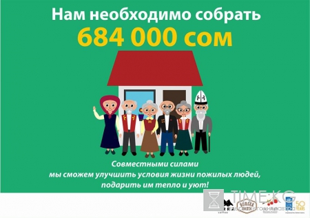 Подарим тепло пожилым города Балыкчи!