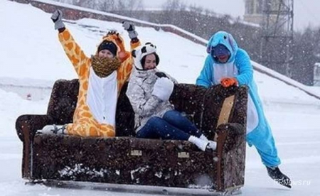 Забег «диванных войск», Пермь 23 февраля: восемь команд сражались за победу