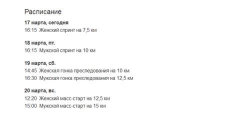 Биатлон, Кубок мира 2015-2016, финал в Ханты-Мансийске: расписание, кто выступает за сборную России, лидеры сезона