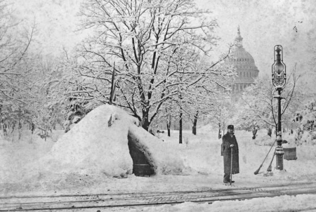 Уникальные исторические кадры: Белый Ураган 1888 года в Америке