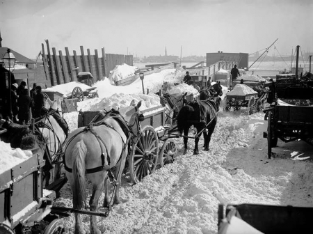 Уникальные исторические кадры: Белый Ураган 1888 года в Америке