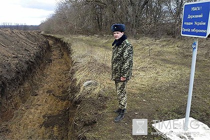 В Черниговской области вырыли 100-километровый ров на границе с Россией