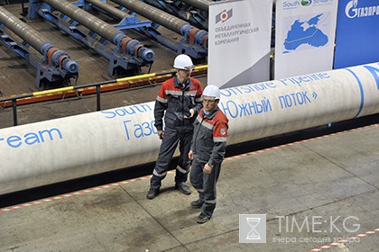 «Газпром» потерял на «Южном потоке» 56 миллиардов рублей