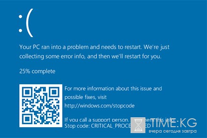 Microsoft обновила «синий экран смерти» Windows 10