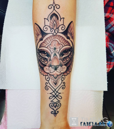 Cat-татуировки: когда любовь к кошкам сильнее всего!