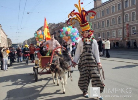 День смеха и юмора 1 апреля в Санкт-Петербурге