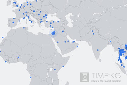 Facebook собрал прямые трансляции на карте мира