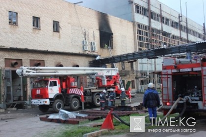 На химзаводе под Тулой произошел пожар