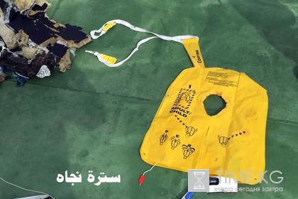 Опубликованы фотографии найденных обломков лайнера EgyptAir