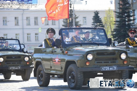Как прошел День Победы в Екатеринбурге — фото и видео парада, салюта