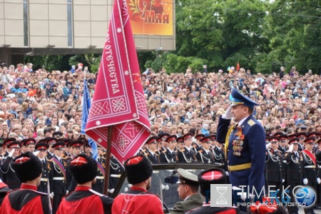Как прошел День Победы в Краснодаре — фото и видео парада, салюта