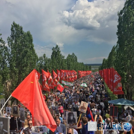 Как прошел День Победы в Волгограде — фото и видео парада, салюта