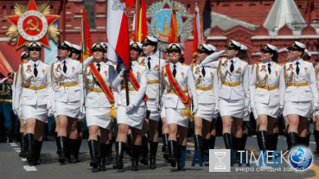 Новости России и мира сегодня, 10.05.2016: Запад шокирован российской армией мини-юбок