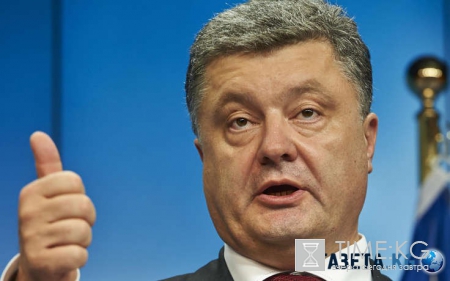 Порошенко думает, что Украина способна защитить Европу от варварства и тирании