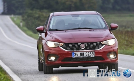 Седан Fiat Tipo снова заметили на тестах в России