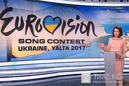 Украинский канал показал логотип «Евровидения-2017» в Ялте