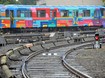 В Киеве испанский художник разрисовал поезд метро В Киеве испанский художник разрисовал поезд метро