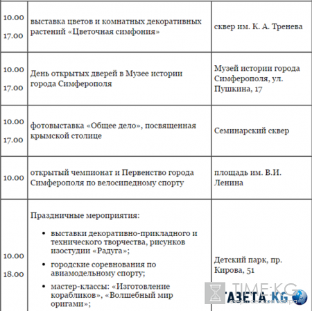 День города Симферополь 2016, программа мероприятий на 4-5 июня: концерт Елены Ваенги, салют в Симферополе, когда будет