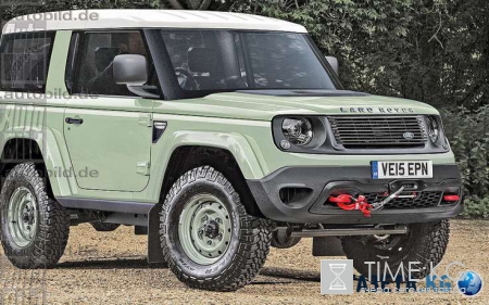 Фото нового «вездехода» Land Rover Defender попали в сеть