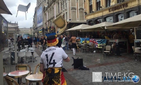 Немецкие фанаты атаковали украинцев в центре Лилля (фото, видео)