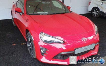 Новый спорткар Toyota GT86 засветился на фестивале скорости в Гудвуде