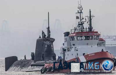 Близ Гибралтара британская подлодка протаранила торговое судно Близ Гибралтара британская подлодка протаранила торговое судно