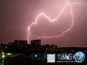На пляже в Москве двоих влюбленных убило молнией (ВИДЕО)