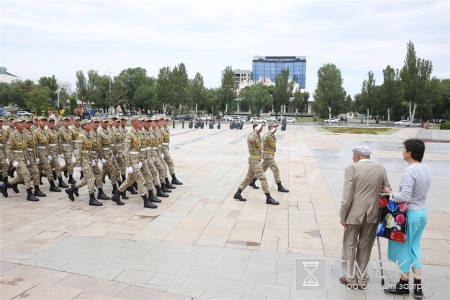 Автопробег в честь 75-летия создания 316-й панфиловской дивизии Автопробег в честь 75-летия создания 316-й панфиловской дивизии