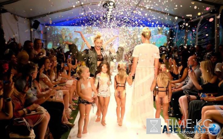 Девочек в бикини на модном показе назвали привлекательными для педофилов