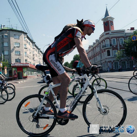 Кот из Ульяновска стал членом клуба велосипедистов