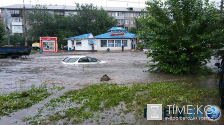 Ливень в Красноярске 12 июля 2016 парализовал город (ВИДЕО, ФОТО)
