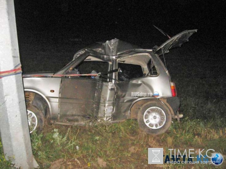 В Башкирии парень на «Оке» улетел в столб и погиб