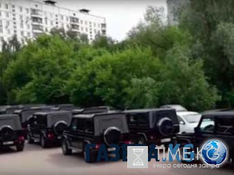 В Кремле отказались комментировать заезд выпускников академии ФСБ на Gelandewagen