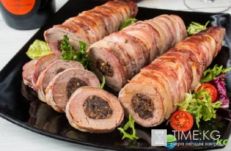 Фаршированная вырезка «Дымок с орехами» (рецепт)