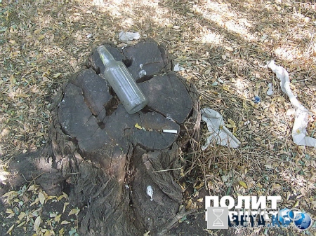 Обратная сторона штанов Саакашвили