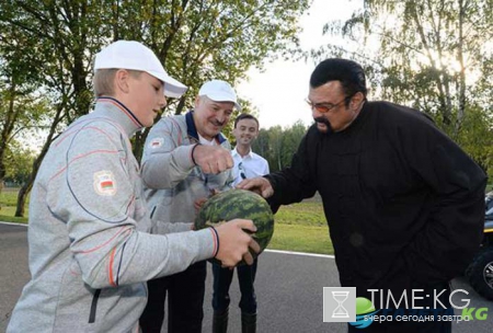 Стивен Сигал побывал в гостях у Александра Лукашенко. ФОТО. ВИДЕО