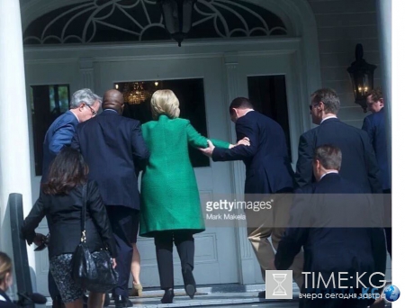 Телохранитель Хиллари носит с собой шприц авто-инъектора для Диазепама противосудорожного препарата (видео)