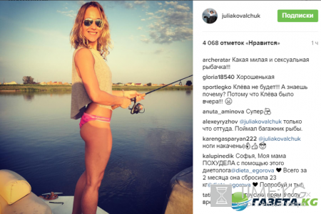 Трусики Юлии Ковальчук «врезались» ей в попу – поклонники оценили ее «пятую точку»