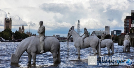 В Лондоне появились исчезающие скульптуры (фото, видео)