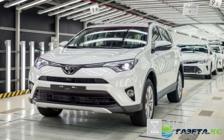 В Петербурге началось производство Toyota RAV4 2016 модельного года