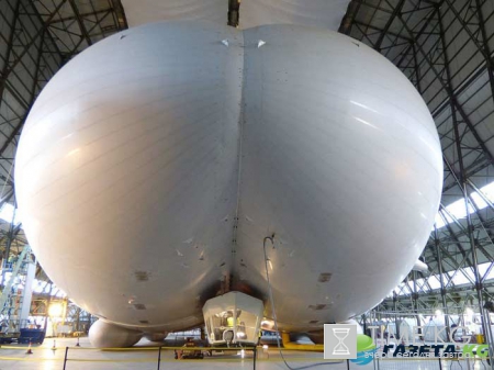 ВИДЕО: супердирижабль Airlander 10 потерпел крушение