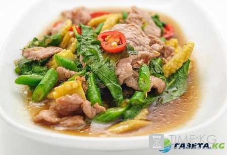 Жареная свинина с имбирем «Хосю» (рецепт)