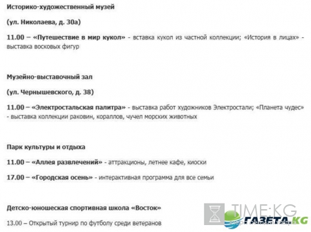 День города Электросталь 2016: программа, кто из звезд будет выступать, где и во сколько салют