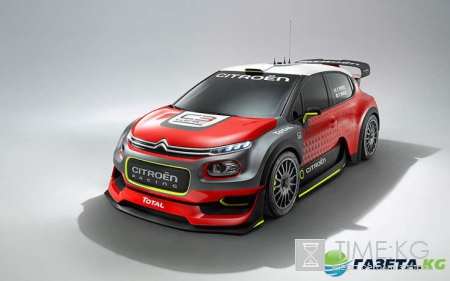 Французы рассекретили гоночный хэтчбек Citroen C3 WRC 2017