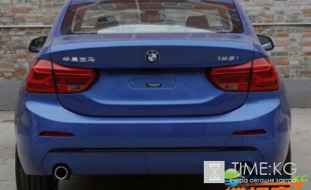 Китайские СМИ раскрыли первый в истории седан BMW 1-Series