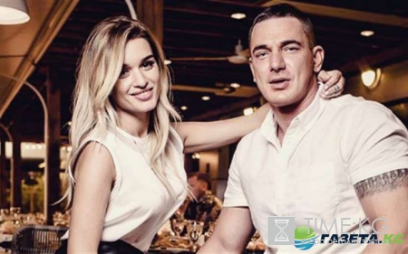 Ксения Бородина продрогла до дыбящихся сосков прямо возле мужа - поклонники в недоумении