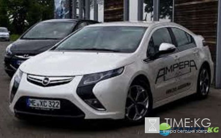 Марка Opel готовится к презентации новой электрической модели Ampera-e