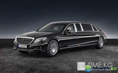 Mercedes-Benz показал пятитонный лимузин-броневик S600 Pullman