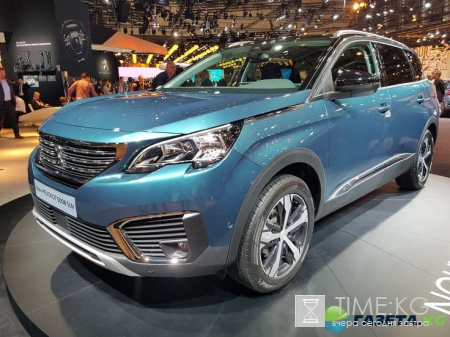 На Парижском автосалоне представлен комфортабельный внедорожник Peugeot 5008