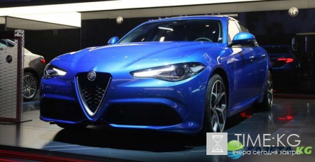 На премьере в Париже сразу стартовали продажи «заряженного» седана Alfa Romeo Giulia Veloce